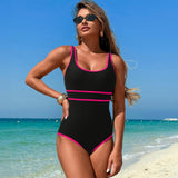 One Piece Boho Swimsuits for Women High Waisted Tummy Control Cutout Vintage Swimsuit Bathing Suit