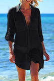 Pocket Long Sleeve Cover Up