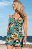 Sketch Floral Signature Tankini With Skirt