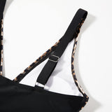 Women Sexy Mesh Tummy Control Swimsuit Push Up High Waisted Bathing Suit