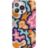 Midnight Color Splash | Abstract Retro Case