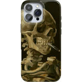 Van Gogh | Head of a Skeleton with a Burning Cigarette Phone Case