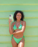 Kiwi Kiss | Matcha Green Shimmer Case