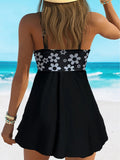 Women's Casual Fashion Swimdress with Short